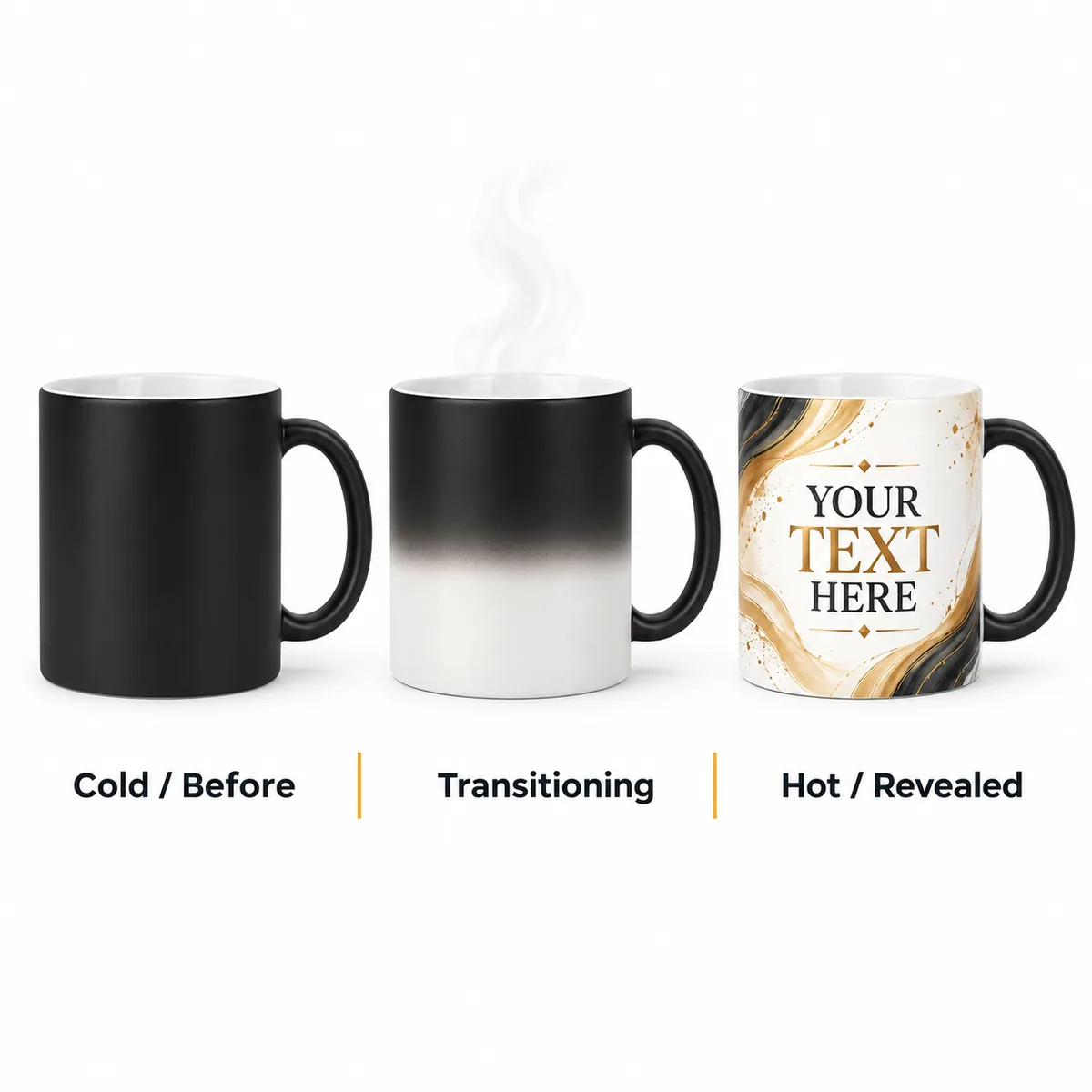 Magic Color Changing Thermochromic Mug